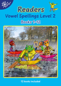 Library Binding Phonic Books Dandelion Readers Vowel Spellings Level 2 VIV Wails Bindup: Decodable Books for Beginner Readers Vowel Teams Book