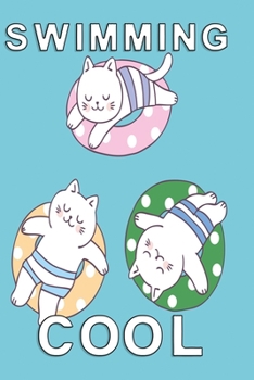 Swimming Cool: Graph Paper Notebook with 120 pages 6x9 perfect as math book, sketchbook, workbook for summer 120 Pages