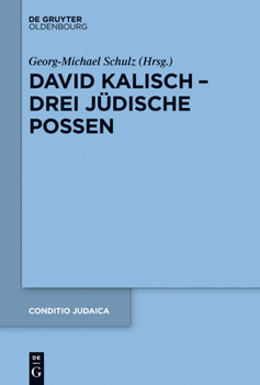 Hardcover David Kalisch - drei jüdische Possen [German] Book