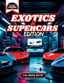 Paperback Revline Coloring Exotic/Supercars Cars Coloring Book