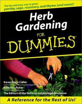 Paperback Herb Gardening for Dummies? Book