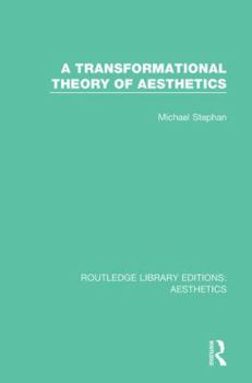 Hardcover A Transformation Theory of Aesthetics Book