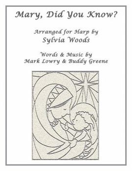Paperback Mary, Did You Know?: Arranged for Harp Book