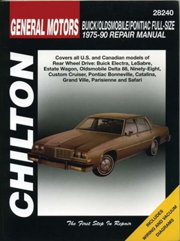 Paperback GM Full-Size Buick, Oldsmobile, and Pontiac, 1975-90 Book