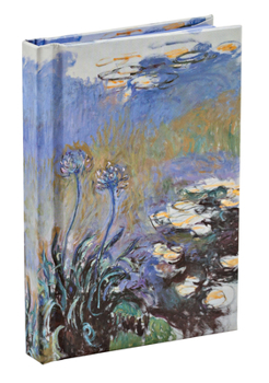 Hardcover Teneues - Mini Notebook: Claude Monet, Hardcover, 120 Dot-Grid Pages with Lay Flat Binding: Pocket Size Mini Hardcover Notebook with Painted Edge Pape Book