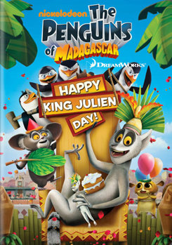 DVD Penguins of Madagascar: Happy King Julien Day! Book