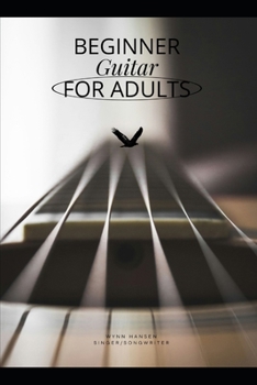 Paperback Beginner Guitar For Adults Book