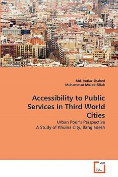 Paperback Accessibility to Public Services in Third World Cities Book