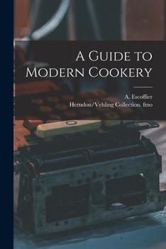 Paperback A Guide to Modern Cookery Book
