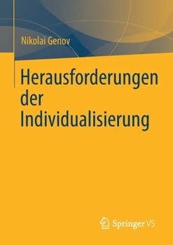 Paperback Herausforderungen der Individualisierung [German] Book