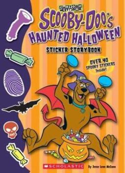 Paperback Scooby-doo Halloween Sticker Storybook Book