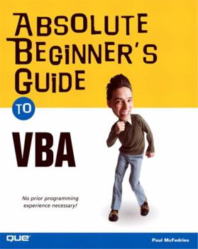 Paperback Absolute Beginner's Guide to VBA Book