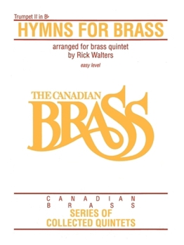 Paperback Hymns for Brass: 2nd Trumpet Book