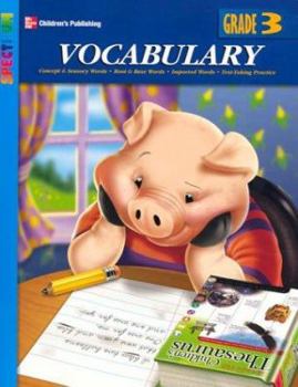 Paperback Spectrum Vocabulary, Grade 3 Book
