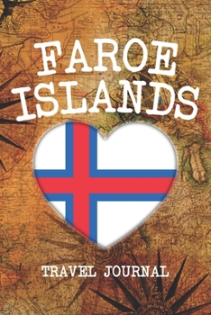 FAROE ISLANDS: 6x9 Travel planner I Road trip planner I Dot grid journal I Travel notebook I Travel diary I Pocket journal I Gift for Backpacker
