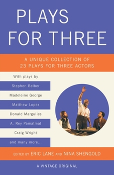 Paperback Plays for Three: A Unique Collection of 23 Plays for Three Actors Book