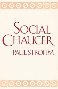 Paperback Social Chaucer Book