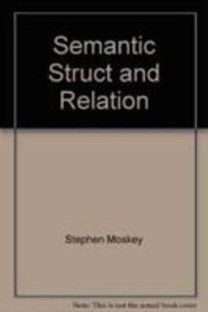 Paperback Semantic Structures and Relations in Dutch Book