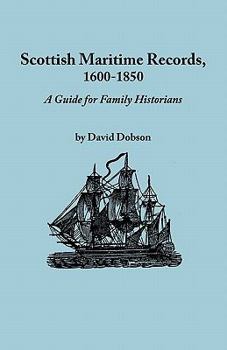 Paperback Scottish Maritime Records, 1600-1850 Book