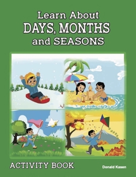 Paperback Learn about Days, Months and Seasons Book