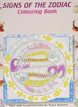 Paperback Signs of the Zodiac Colouring Book