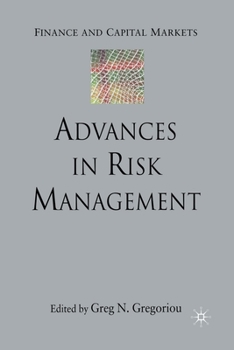 Paperback Advances in Risk Management Book