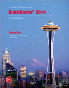 Hardcover Computer Accounting with QuickBooks 2014 Book