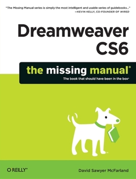 Paperback Dreamweaver Cs6: The Missing Manual Book