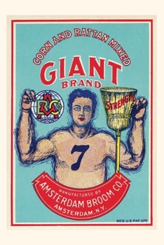 Vintage Journal Label for Giant Brand Broom