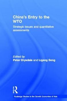 Hardcover China's Entry into the World Trade Organisation Book