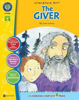 Perfect Paperback The Giver - Literature Kit Gr. 5-6 - Classroom Complete Press (Literature Kits Grades 5-6) Book