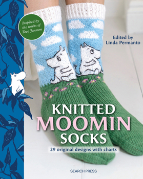 Paperback Knitted Moomin Socks: 29 Original Designs with Charts Book
