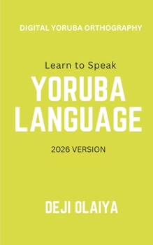 Paperback Learn to Speak Yoruba Language Book