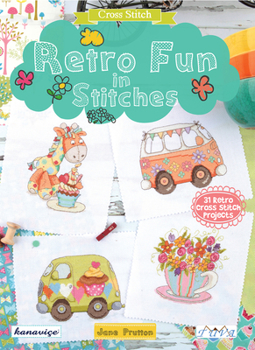 Paperback Retro Fun in Stitches Book