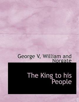 Paperback The King to His People Book