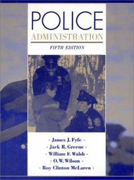 Hardcover Police Administration Book