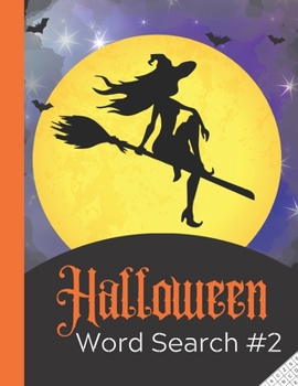 Paperback Halloween Word Search: Word Search with Answer Key - Large Print - for Kids and Adults [Large Print] Book
