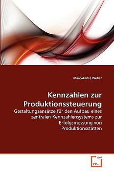 Paperback Kennzahlen zur Produktionssteuerung [German] Book