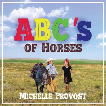 Paperback ABC's of Horses Book