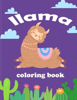 Paperback llama coloring book: 45 cute and fun llama designs and alpaca coloring book, coloring books for adults relaxation, llama coloring book for Book