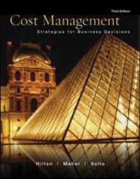 Hardcover Cost Management: Strategies for Business Decisions Book