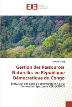 Paperback Gestion des Ressources Naturelles en République Démocratique du Congo [French] Book