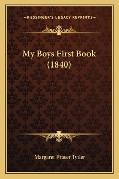Paperback My Boys First Book (1840) Book