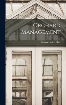 Hardcover Orchard Management Book