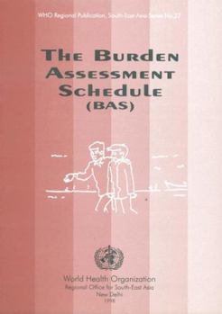 Paperback The Burden Assessment Schedule (Bas) Book