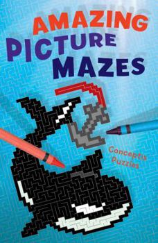 Paperback Amazing Picture Mazes Book