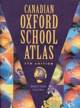 Hardcover Canadian Oxford School Atlas Book