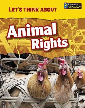 Hardcover Let's Think about Animal Rights Book