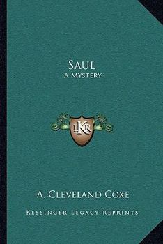 Paperback Saul: A Mystery Book