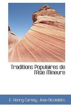 Paperback Traditions Populaires de L'Asie Mineure Book